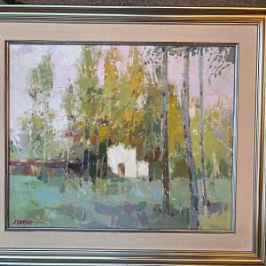 Casa entre los chopos