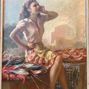 Vendedora de pescado - Pedro Batalla Xatruch