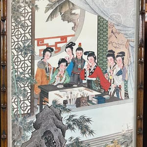 Damas artistas de la corte