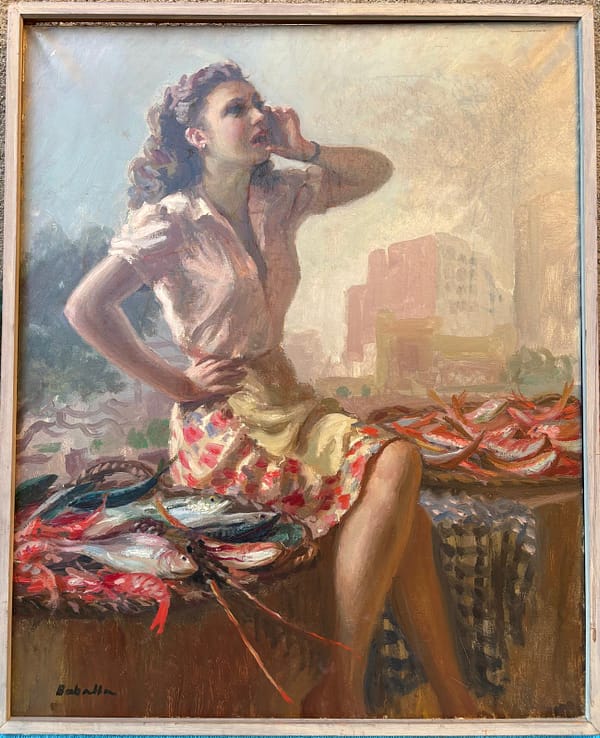 Vendedora de pescado - Pedro Batalla Xatruch - Imagen 2