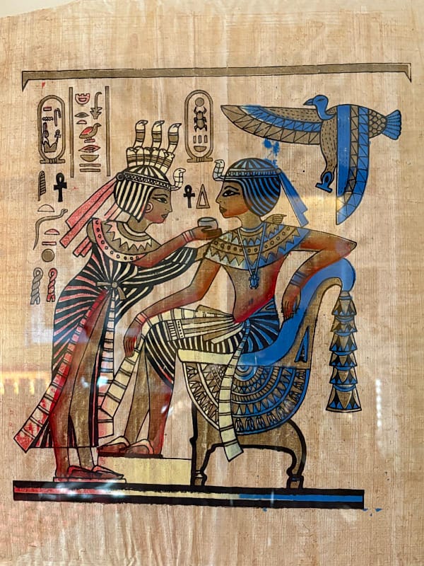 Ofrenda de la reina al faraón - Imagen 2